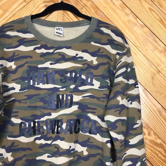 Star Wars x Uniqlo Camo Crew Sweatshirt - Picture 2 of 7